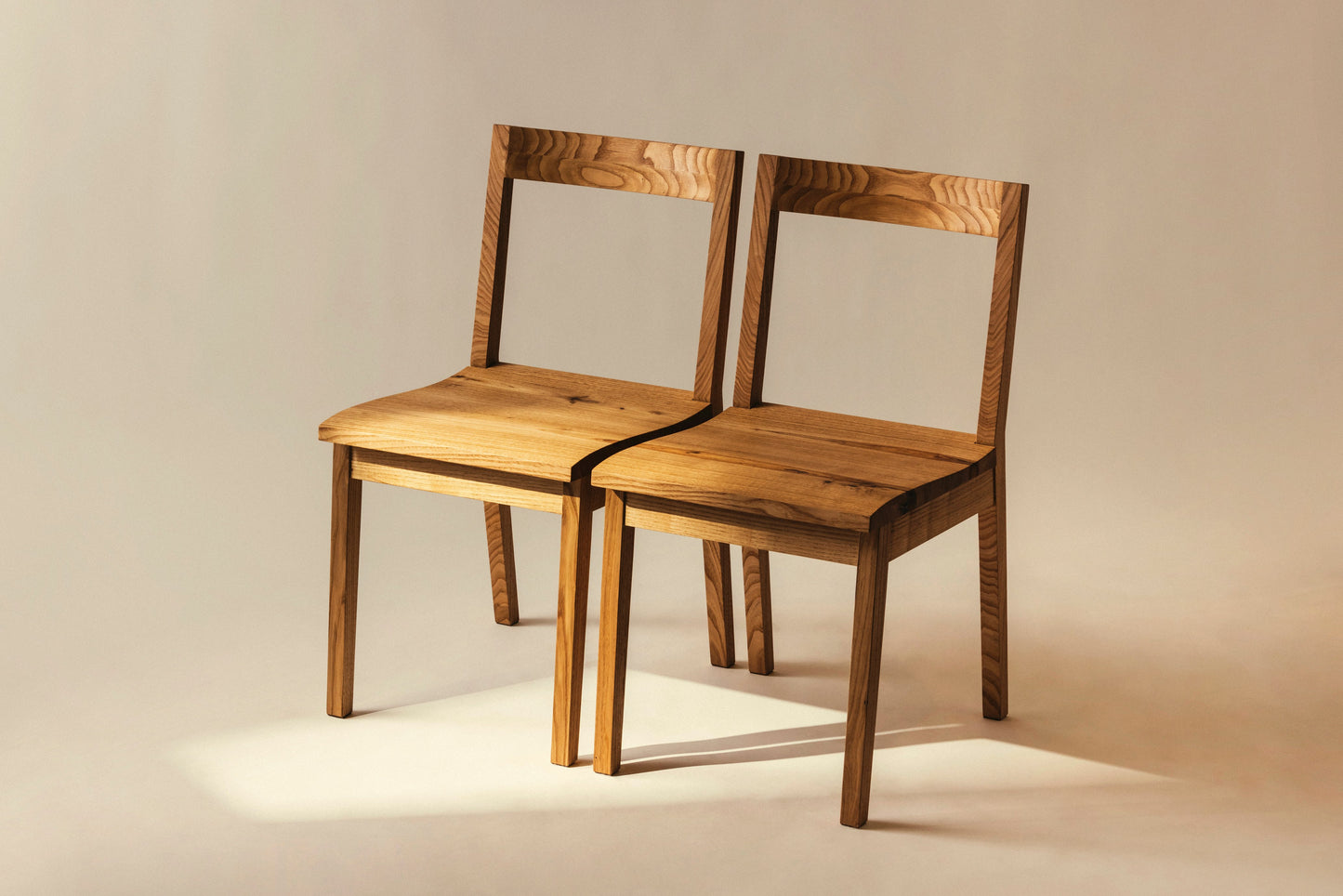 #48 Chair/Corrugated Seat